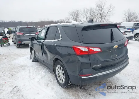2018 Chevrolet Equinox Lt z USA, uszkodzony, nr VIN 3GNAXJEV9JS649131